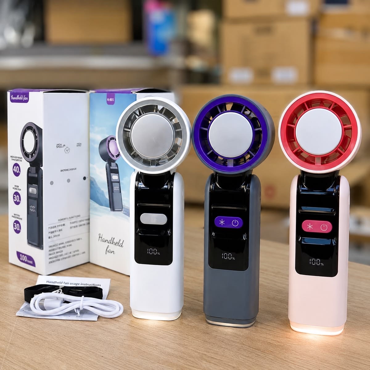 Mini Ventilateur Portable Effet Climatisation