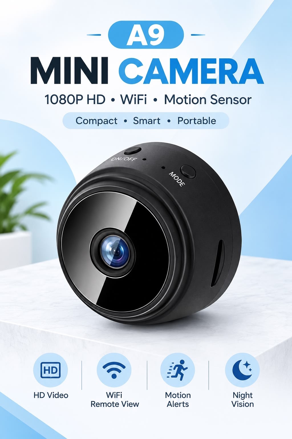 Caméra de Surveillance WiFi – Sécurité Intelligente